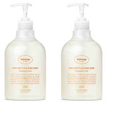 Bebesup Home 嬰兒奶瓶和洗碗精 無味, 620ml, 2個