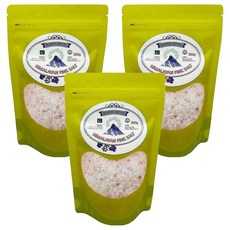 喜馬拉雅水晶玫瑰鹽補充包, 300g, 3個