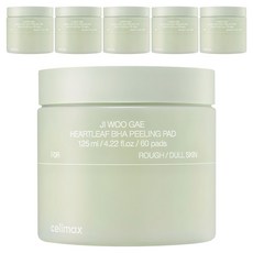 셀리맥스 어성초 BHA 지우개 필링 패드 125ml, 60매입, 6개