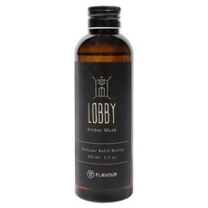 FLAVOUR 香氛擴香補充瓶 LOBBY 琥珀麝香調 150ml, 1件