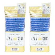 YOKOZUNA CREATiON 濃密起泡 擦澡巾 起泡洗澡巾 日本沐浴巾 硬, 藍色, 1條, 2條