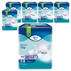 TENA 添寧 韓國原裝進口 PROskin Slip 夜用型黏貼式成人紙尿褲 Maxi 男女通用, 大號, 9片, 6個