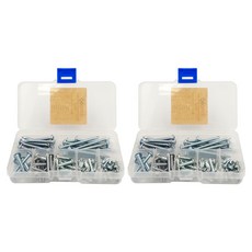 Innotime 直攻螺絲 華司頭 白色 7種 1006, 2套