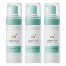 嬰幼兒種子萃取神經醯胺泡沫洗顏慕斯, 3瓶, 150ml