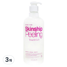 새살로 시크릿 퓨어 스킨쉽 필링 터치젤, 500ml, 3개
