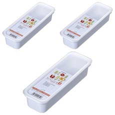 NAKAYA K581-1 保鮮盒630ml(透), 3個, 1組