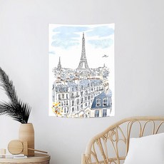 SANGSANG HOO 織物海報, 巴黎的午後