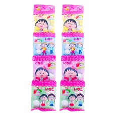 EIWA 小丸子草莓棉花糖 4包, 58g, 2組