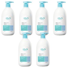 Gungjungsecret 嬰兒奶瓶和洗碗機容器, 6個, 500ml