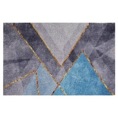 玄關絲圈地墊, 金山墨意 灰色, 1個