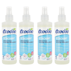 Ecodoo 即用型環保去漬噴霧，適用於所有織物，有效去除水性、油性污垢, 250ml, 4瓶