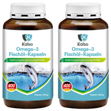 Kalso 科德司 魚油軟膠囊 268g, 400顆, 2罐
