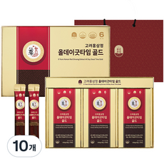 Pnbg 豐年寶鑑 6年根高麗紅蔘萃取飲All Day Good Time Gold禮盒, 300g, 10組