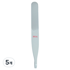 보카스 네일파일 손톱버퍼 케어 정리도구 대 BBN-200, 5개, 흰색
