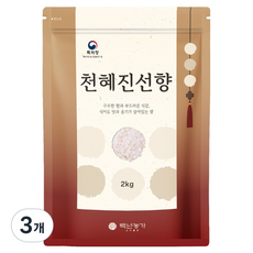 백년농가 천혜진선향 쌀, 상등급, 3개, 2kg