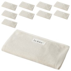 heinne 無塵高級飯店毛巾, 10個, 沙奶油色