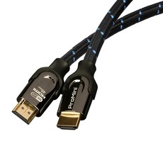ProMini 10K HDMI 2.1版 Ultra HD 影音傳輸線 48Gbps 超高速, 2m, 黑色 + 藍色, 1條