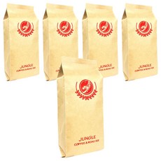 Jungle Coffee & Roasters 瓜地馬拉安提瓜SHB咖啡豆, 原豆(未研磨), 200g, 5個