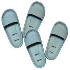 Fior Slim Plus 足弓低腳背舒適浴室拖鞋, 2個, 房型灰