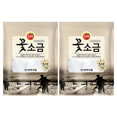 꽃소금, 3kg, 2개