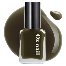 오즈네일 샤인무드 네일 컬러 매니큐어, S15녹턴카키, 8ml, 1개