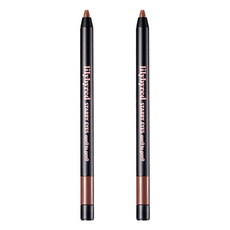 Lilybyred AM9 to PM9 明亮星空持久眼線筆 0.5g, 07 Matt Brown, 2支