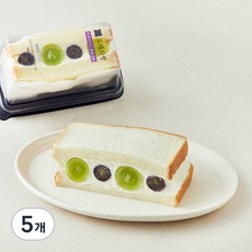 도제식빵 리코타치즈 포도산도, 150g, 1개입, 5개