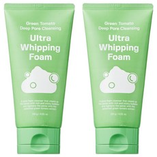 SUNGBOON EDITOR 青番茄深層毛孔清潔超級泡沫洗面乳, 2個, 120g