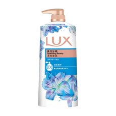 LUX 麗仕 清爽香氛沐浴乳 煥活冰爽 國際香氛大師調配 蘊含薄荷香氛 加拿大冰河泥, 1L, 1瓶