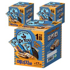 닥터유 에너지바 투바이트, 468g, 3개