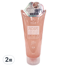 MY SCHEMING 我的心機 玫瑰水嫩臉部去角質凝膠, 150ml, 2件