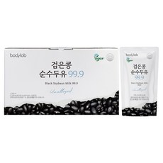 bodylab 99.9 純黑豆漿, 185ml, 20個
