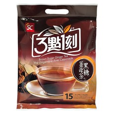 3點1刻 黑糖薑母茶, 15g, 15包, 1袋
