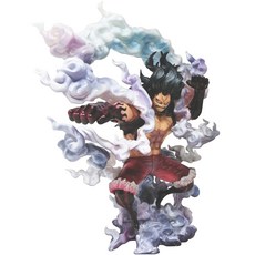 메가하우스 메가토레샵 원피스 POP maximum 몽키 D 루피 기어 4 스네이크 맨 피규어, 1개