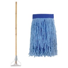 데일드 막철마포대 120cm + 마포걸레 400g 세트, 혼합색상(마포대), 연청(마포걸레), 1세트