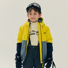 OWLEYBARN 男童拼色滑雪外套