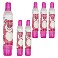 TOY STORY 玩具總動員 熊抱哥 雙頭膠水 6歲以上 深粉, 35ml, 6個