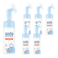 홀리카홀리카 소다톡톡 말끔모공 버블 폼, 150ml, 6개