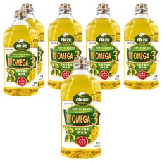 維義OMEGA3 芥花不飽和健康調和油, 2L, 6瓶