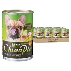 Chian Pin 強品 犬餐罐, 蔬菜 + 雞肉, 400g, 24罐