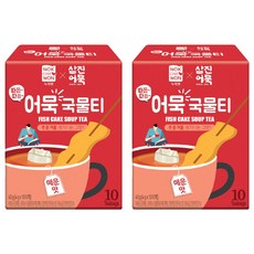 NOKCHAWON 綠茶園 暖呼呼魚板湯茶包 辣味, 4g