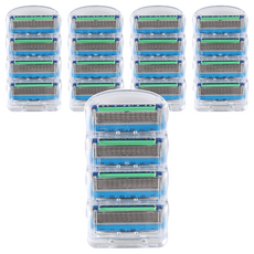 副廠刮鬍刀片 相容Gillette ProGlide手動款, 4入, 5個