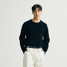 noirer 男士奢華棉質基本款針織衫