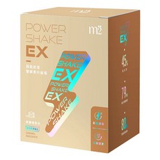 m2 美度 Power Shake 超能奶昔升級版 焦糖瑪奇朵碎片, 175g, 1盒