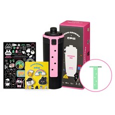 에피 버니콘비니 플릭 쿠로&한스 텀블러 세트, black, 1세트, 591ml