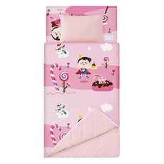 3M 兒童防蹣睡袋, 甜心公主 粉色