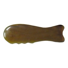 高級魚形背部刮痧板, 1個, 混色