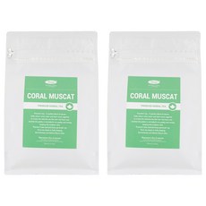 프리미어스티 루즈티 파우치 코랄 머스캣 허브차, 100g, 1개입, 2개