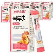 그린몬스터 디톡 허니자몽 콤부차, 5g, 10개입, 12개