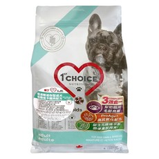 1st Choice 瑪丁第一優鮮 一歲以上迷你型成犬 低過敏減重配方乾飼料, 1袋, 2kg